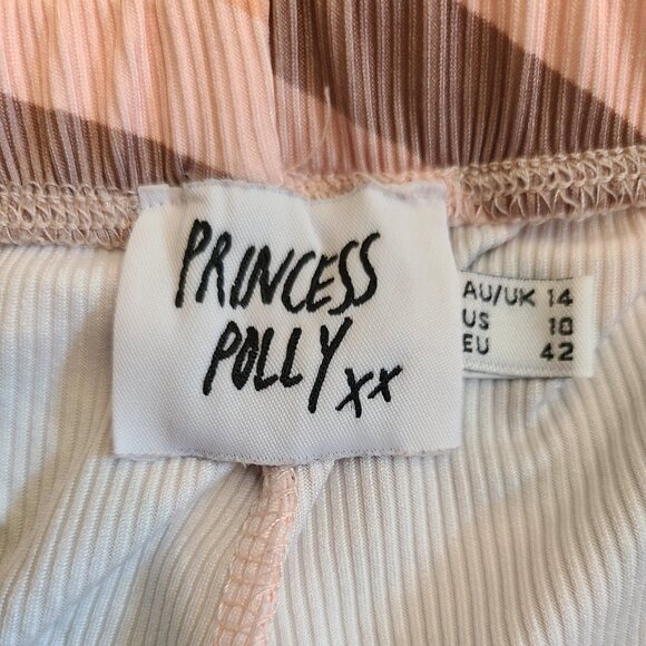 Princess Polly 70's  Inspired Colorful Swirl Orange Latiana Pants and To… - Picture 8 of 8